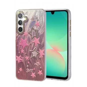 Samsung Galaxy A26 Kılıf Blade Aynalı Desenli Kapak - Desen 7