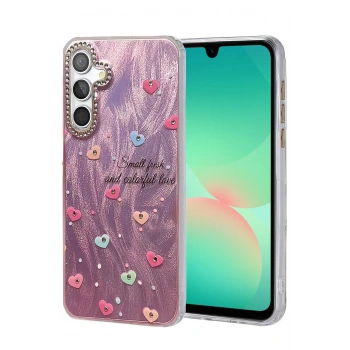 Samsung Galaxy A26 Kılıf Blade Aynalı Desenli Kapak - Desen 8