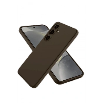 Samsung Galaxy A26 Kılıf First Silikon - Kahverengi