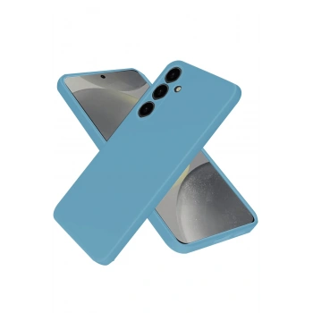 Samsung Galaxy A26 Kılıf First Silikon - Mavi