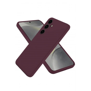 Samsung Galaxy A26 Kılıf First Silikon - Mürdüm