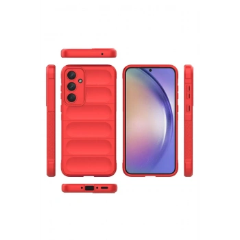 Samsung Galaxy A26 Kılıf Optimum Silikon - Kırmızı