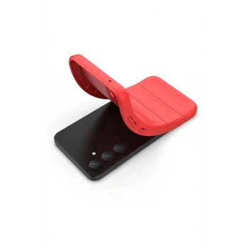 Samsung Galaxy A26 Kılıf Optimum Silikon - Kırmızı