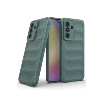 Samsung Galaxy A26 Kılıf Optimum Silikon - Koyu Yeşil