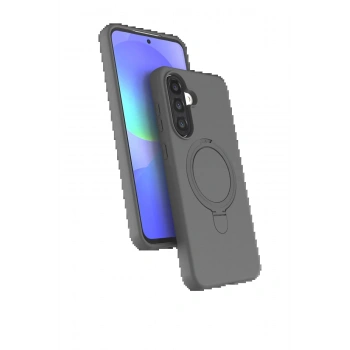 Samsung Galaxy A26 Regal Magsafe Standlı Kapak - Titan Gri