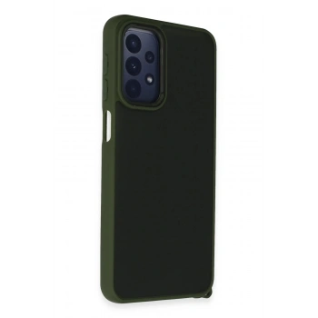 Samsung Galaxy A33 5G Kılıf Elegant Kapak - Yeşil