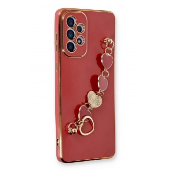 Samsung Galaxy A33 5G Kılıf Esila Silikon - Kırmızı