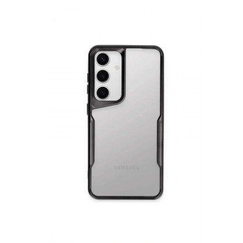 Samsung Galaxy A34 5G Kılıf Boyi Silikon Kapak - Siyah