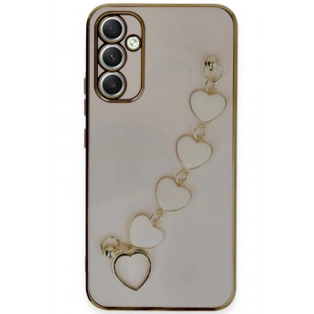 Samsung Galaxy A34 5G Kılıf Esila Silikon - Pudra