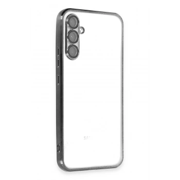 Samsung Galaxy A34 5G Kılıf Lensli Silikon - Siyah