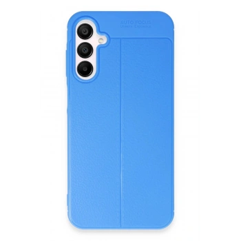 Samsung Galaxy A35 5G Kılıf Auto Focus Kapak - Mavi