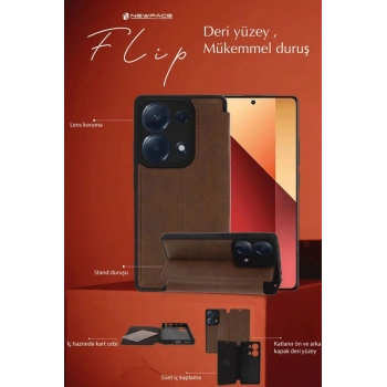 Samsung Galaxy A35 5G Kılıf Flip Cover - Lacivert