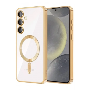 Samsung Galaxy A35 5G Kross Magneticsafe Kapak - Gold