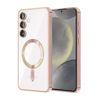 Samsung Galaxy A35 5G Kross Magneticsafe Kapak - Rose
