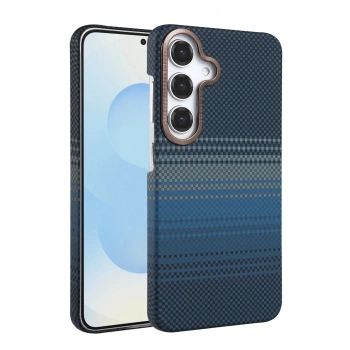 Samsung Galaxy A35 5G Vega Magsafe Kapak - Mavi