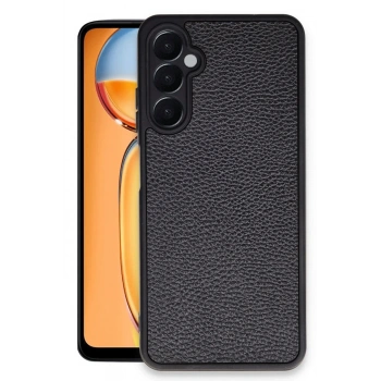 Samsung Galaxy A36 Kılıf Aras Deri Kapak - Siyah