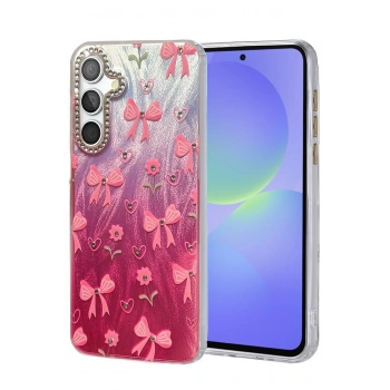 Samsung Galaxy A36 Kılıf Blade Aynalı Desenli Kapak - Desen 3