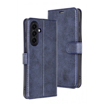 Samsung Galaxy A36 Kılıf Trend S Plus Kapaklı Kılıf - Lacivert