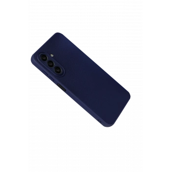 Samsung Galaxy A37 5G Thermax Silikon Kılıf - Lacivert