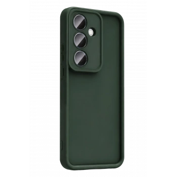Samsung Galaxy A37 5G Viera Silikon - Koyu Yeşil