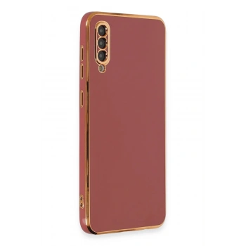 Samsung Galaxy A50 Kılıf Volet Silikon - Kırmızı