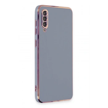 Samsung Galaxy A50 Kılıf Volet Silikon - Mavi