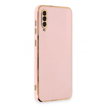 Samsung Galaxy A50 Kılıf Volet Silikon - Pembe