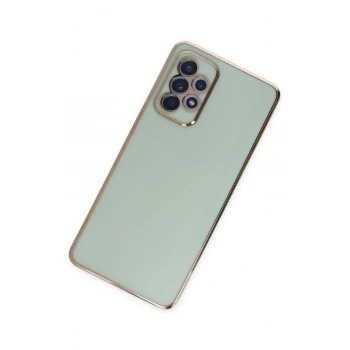 Samsung Galaxy A52 Kılıf Volet Silikon - Açık Yeşil