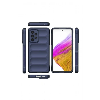 Samsung Galaxy A53 5G Kılıf Optimum Silikon - Lacivert