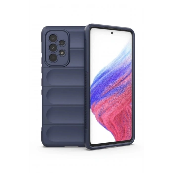 Samsung Galaxy A53 5G Kılıf Optimum Silikon - Lacivert