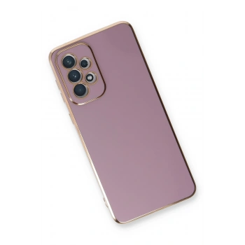 Samsung Galaxy A53 5G Kılıf Volet Silikon - Mor