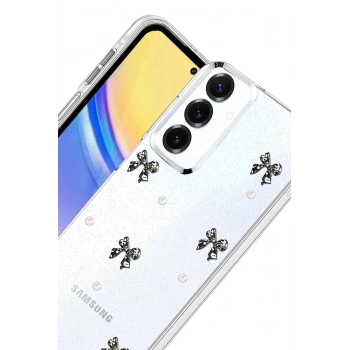 Samsung Galaxy A54 5G Fiyonk Desenli Kapak - Desen 8