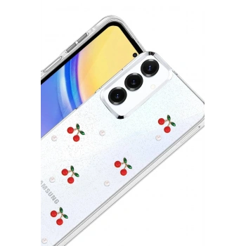 Samsung Galaxy A54 5G Fiyonk Desenli Kapak - Desen 9