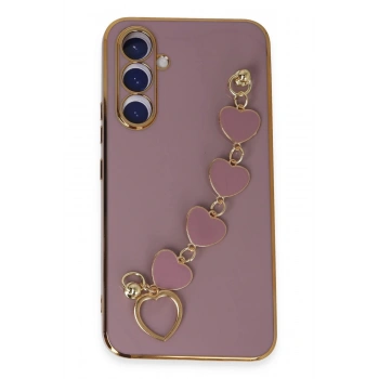 Samsung Galaxy A54 5G Kılıf Esila Silikon - Mor