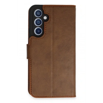 Samsung Galaxy A54 5G Kılıf Trend S Plus Kapaklı Kılıf - Taba