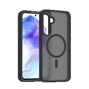 Samsung Galaxy A55 5G Jota Magsafe Kapak - Siyah