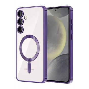 Samsung Galaxy A55 5G Kross Magneticsafe Kapak - Mor