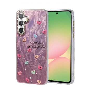 Samsung Galaxy A56 Kılıf Blade Aynalı Desenli Kapak - Desen 8