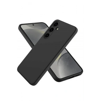 Samsung Galaxy A56 Kılıf First Silikon - Siyah