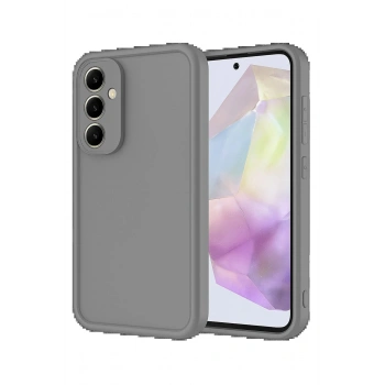 Samsung Galaxy A56 Kılıf Viera Silikon - Gri