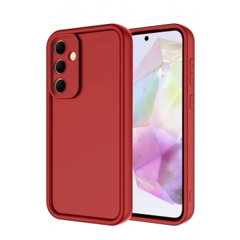 Samsung Galaxy A56 Kılıf Viera Silikon - Kırmızı