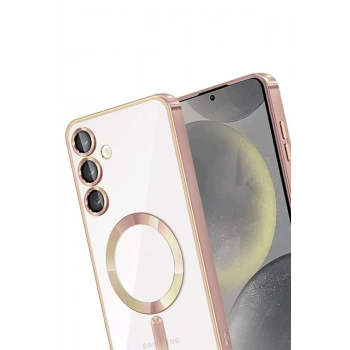 Samsung Galaxy A56 Kross Magneticsafe Kapak - Rose