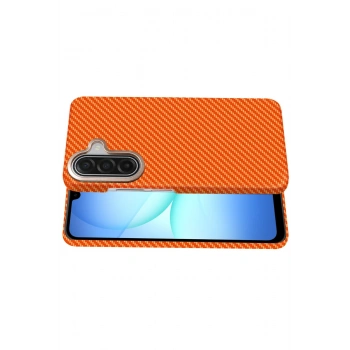 Samsung Galaxy A56 Vega Magsafe Kapak - Turuncu