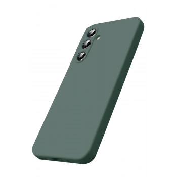 Samsung Galaxy A57 5G First Silikon - Koyu Yeşil