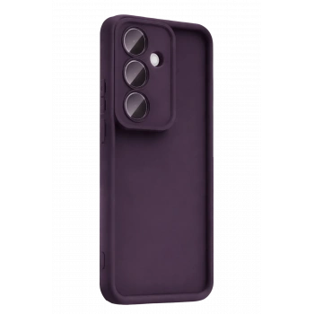 Samsung Galaxy A57 5G Viera Silikon - Mürdüm