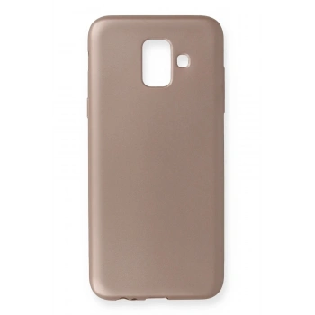 Samsung Galaxy A6 2018 Kılıf First Silikon - Rose Gold