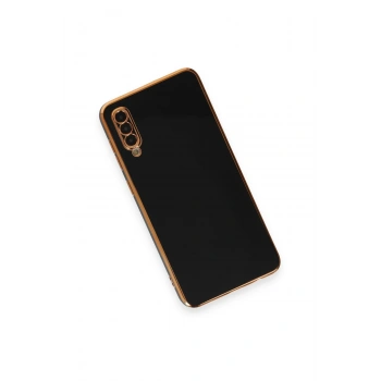 Samsung Galaxy A70 Kılıf Volet Silikon - Siyah