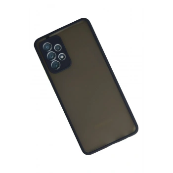 Samsung Galaxy A72 Kılıf Montreal Silikon Kapak - Lacivert