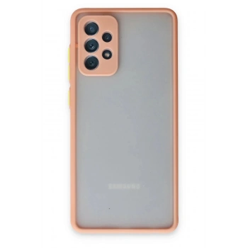 Samsung Galaxy A72 Kılıf Montreal Silikon Kapak - Pembe