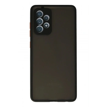 Samsung Galaxy A72 Kılıf Montreal Silikon Kapak - Siyah